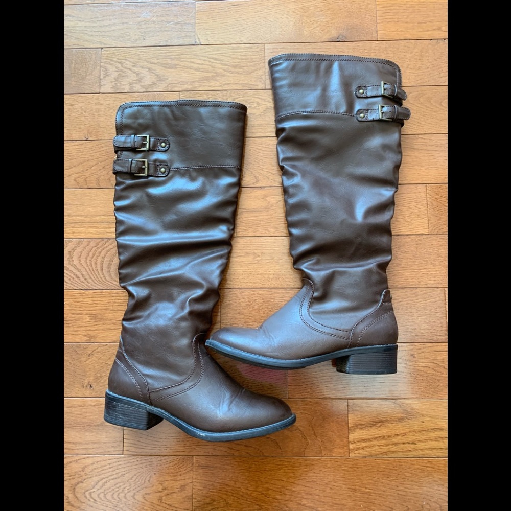 💥Apt 9 Women’s Langton Tall Brown Boots💥